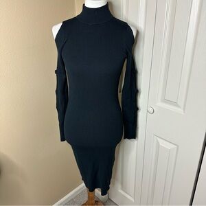 Bebe Long Black Sweater Dress 💎